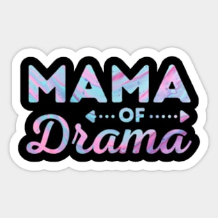 Mama of Drama Funny Mom Sticker